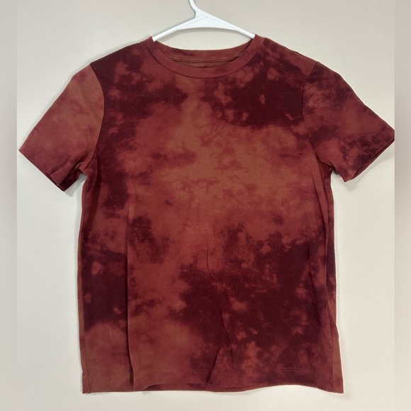Boy’s Old Navy Tie-Dye T-Shirt - Maroon, Size M(8) - Picture 1 of 4